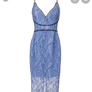 Nicholas blue lace dress